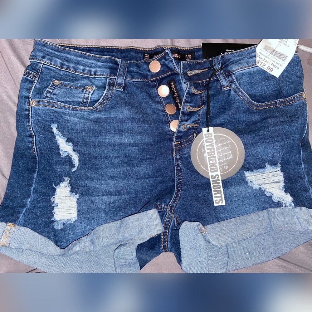 M Blue Jean Shorts